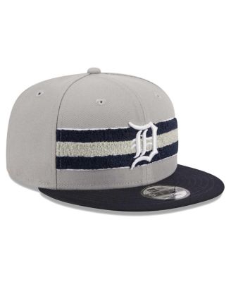 Men's Gray, Navy Detroit Tigers Band 9FIFTY Snapback Hat
