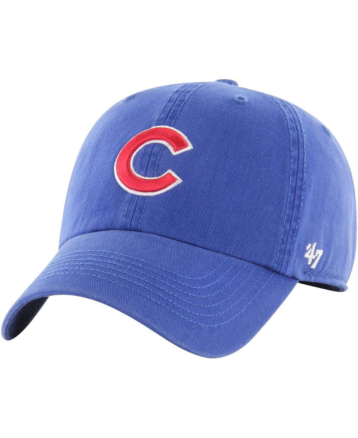 Shop 47 Brand Men's ' Royal Chicago Cubs Sure Shot Classic Franchise Fitted Hat