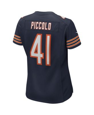 Women's Brian Piccolo Navy Chicago Bears Game Retired Player Jersey