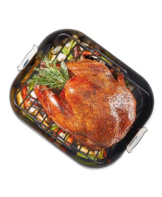 HA1 Nonstick Hard Anodized Roaster with Rack Cookware
