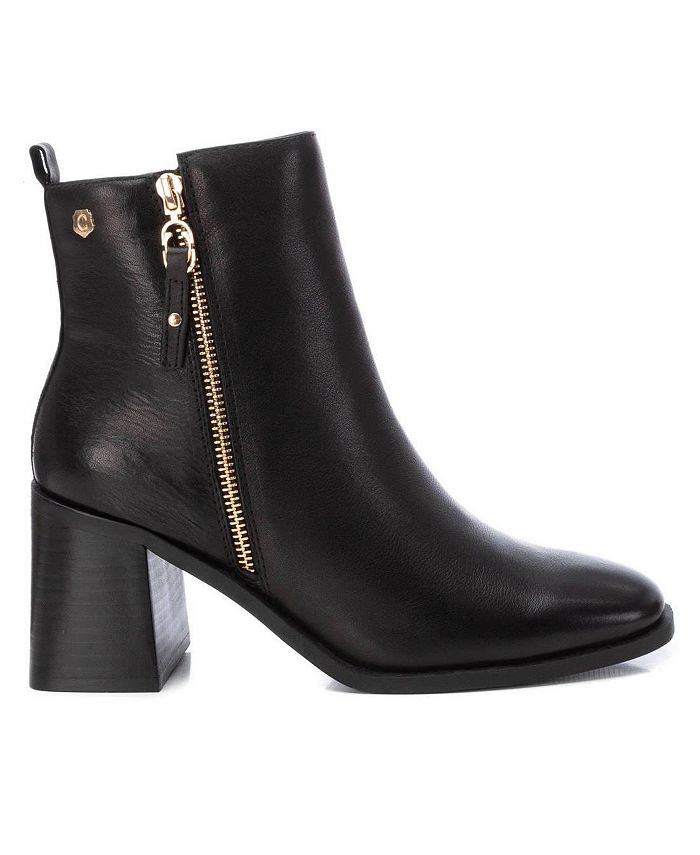 XTI Women's Leather Booties Carmela Collection By XTI Macy's