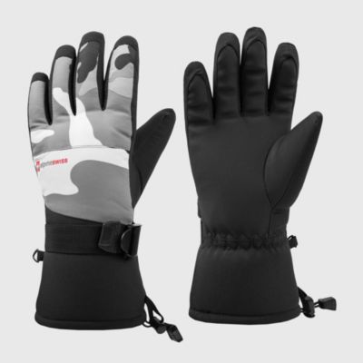 Mens Waterproof Ski Gloves Snowboarding 3M Thinsulate Winter Gloves