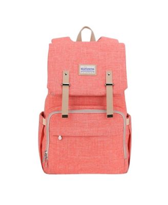 Sunveno Canvas Family Diaper Knapsack - Pink 60$
