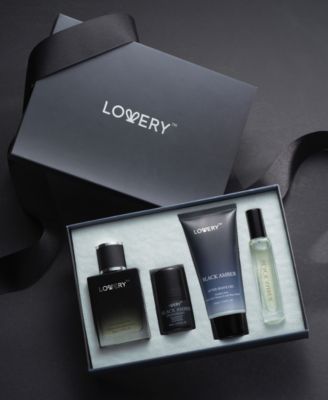 Men's 4-Pc. Black Amber Eau de Parfum Gift Set