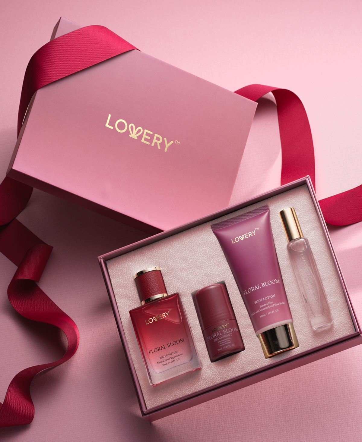 Shop Lovery 4-pc. Floral Bloom Eau De Parfum Gift Set In No Color