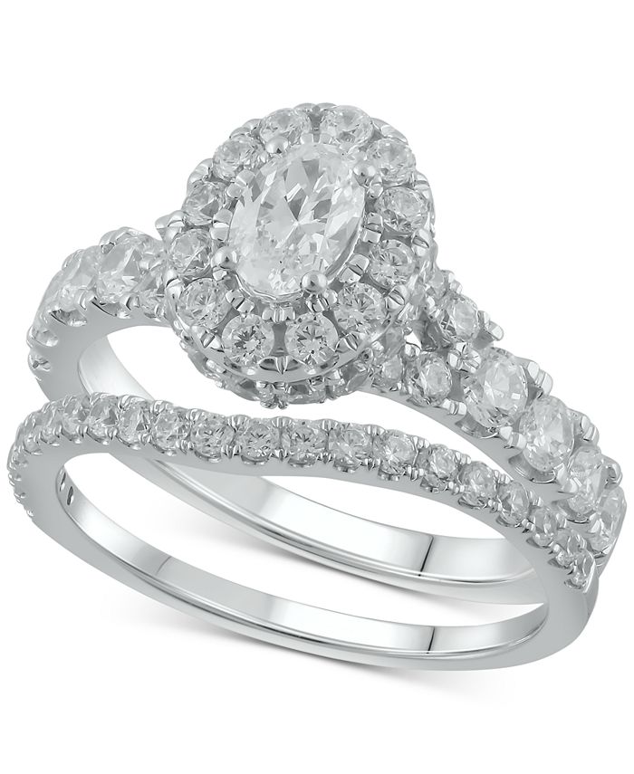 Macy's engagement ring sale set