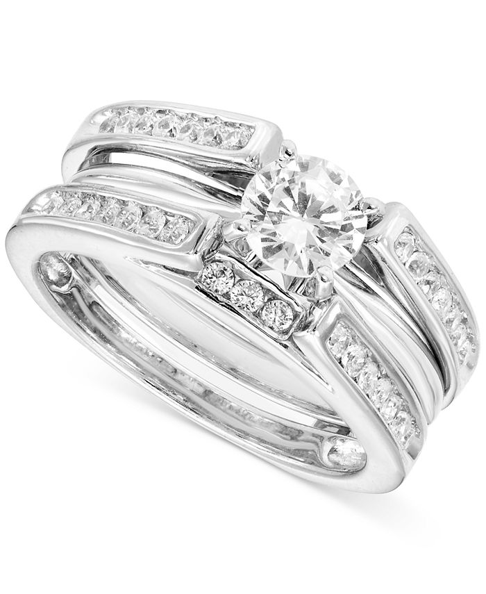 Macy's Diamond Ring Enhancer (1/2 ct. t.w.) in 14k White Gold Macy's