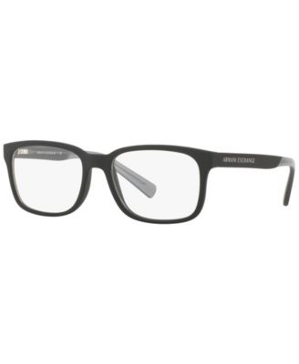 A|X Armani Exchange Men's Eyeglasses, AX3029 - Matte Black