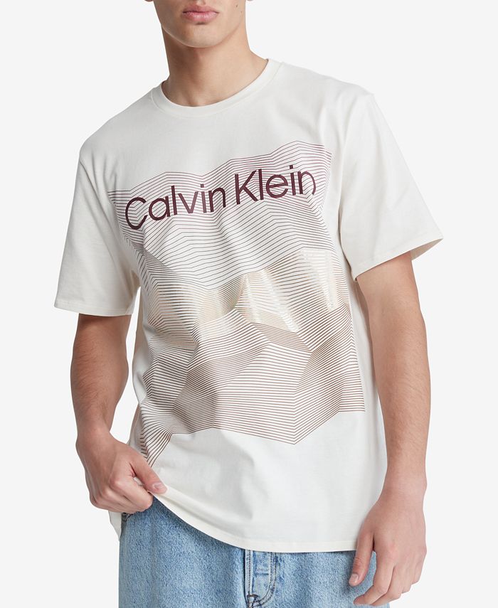 Macy's calvin klein men's hot sale t shirts