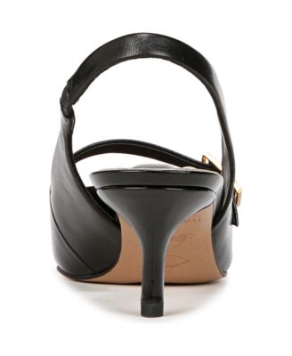 Women's Khloe Pointed Toe Kitten Heel Slingback Pumps