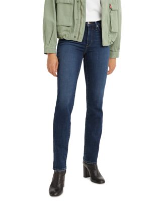 314 Shaping Slimming Straight Leg Mid Rise Jeans