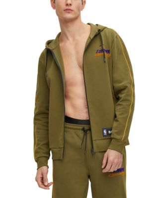 BOSS by Hugo Boss Men's Boss NBA Zip-Up Hoodie - Macy's