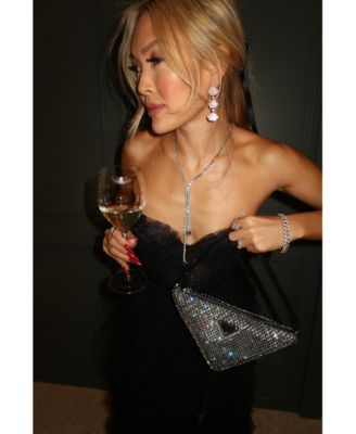 Латунное ожерелье-лариат Heymaeve с платиновым покрытием 18 карат