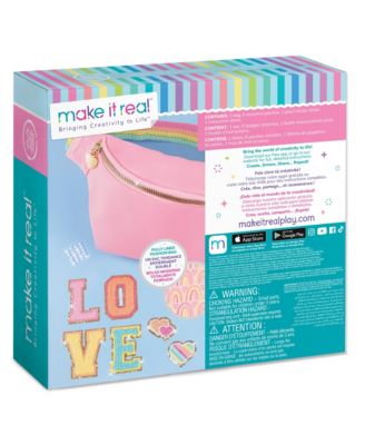 Fashion Bag with Patches - Bum Bag