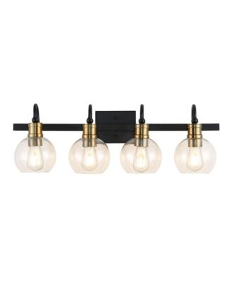 Marais Iron/Glass Rustic Vintage Like LED Vanity Light