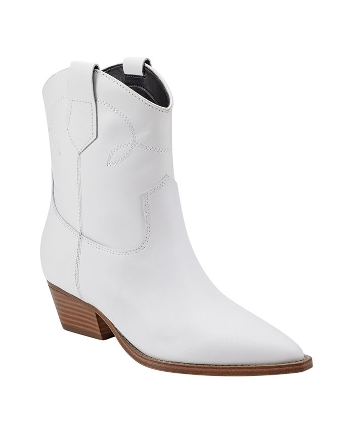 Marc fisher white best sale booties