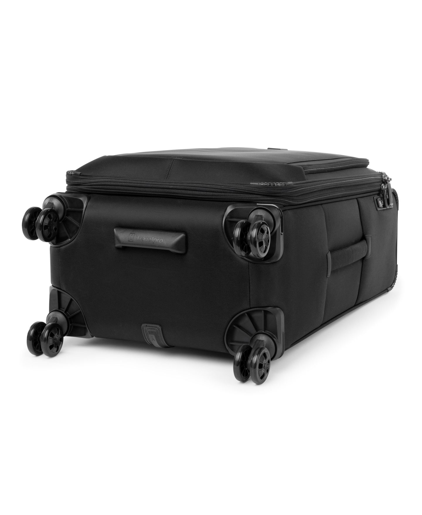 Чемодан Travelpro Crew Classic Medium Check-in Expandable Spinner, цвет: Угольно-чёрный — фото 4