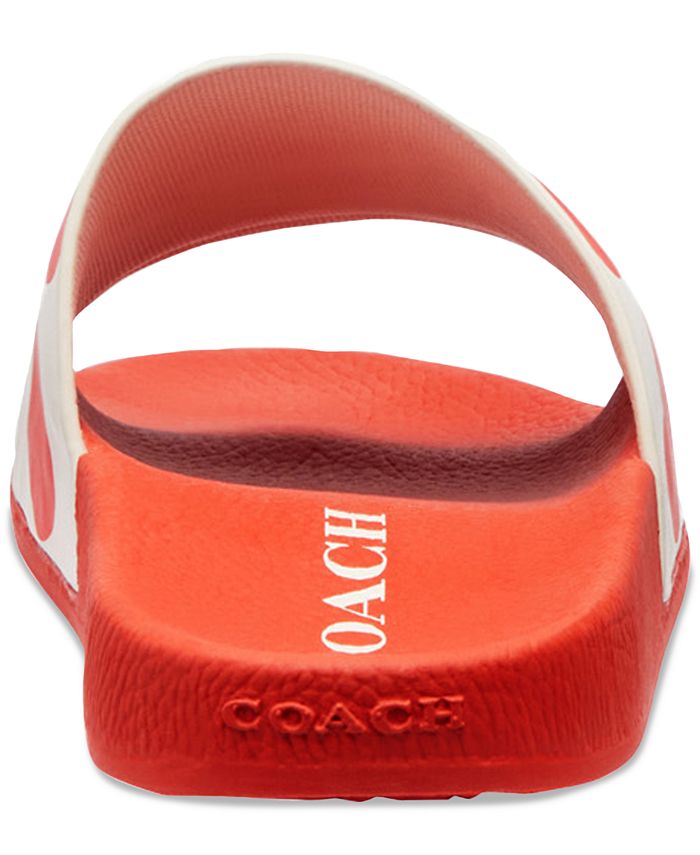 COACH Women's Udele Sport Valentine's Day Pool Slides Macy's