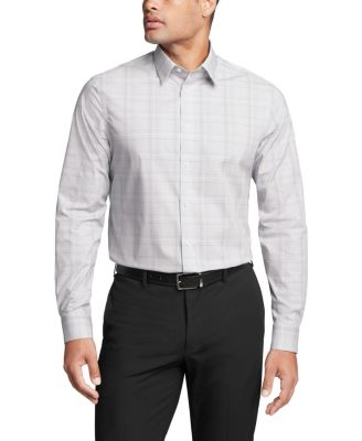 Calvin klein slim fit stretch dress shirt deals