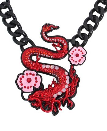 Betsey johnson outlet dragon necklace