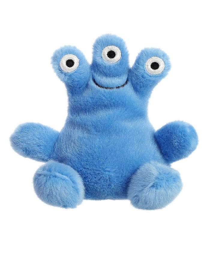 Aurora Mini Zeke Monster Palm Pals Adorable Plush Toy Blue 5" - Macy's