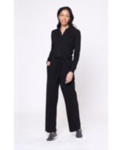 Black Long Sleeve Jumpsuits Rompers for Women Macy s