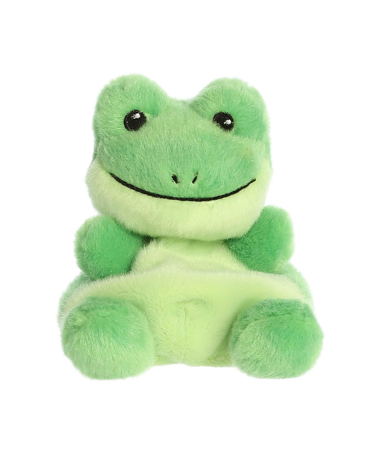 Aurora Kids' Mini Ribbits Frog Palm Pals Adorable Plush Toy Green