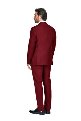 Men's 3-Piece Slim Fit Tuxedo with Peak Lapel