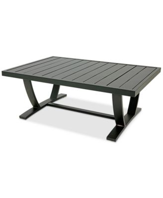 Astaire 48" x 32" Rectangle Outdoor Slat Top Coffee Table, Created for Macy's