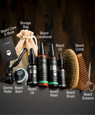 11-Pc. Men's Beard Grooming Gift Set
