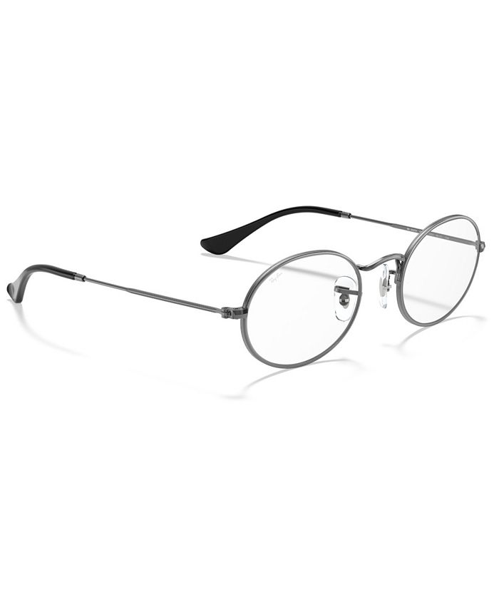 Ray-Ban Unisex Oval Optics Eyeglasses, RB3547V - Macy's