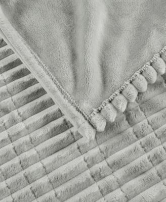 Corded Plush Heated Blanket, Queen