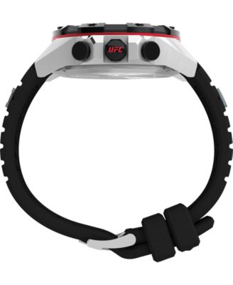 Timex UFC Men's Kick Digital Black Polyurethane Watch, 49mm