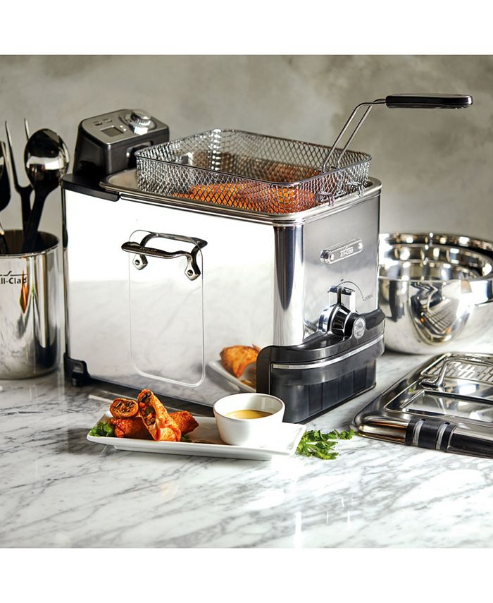 AllClad Ez Clean Pro 3.5 Liter Deep Fryer Macy's