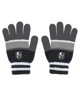 Women's Vegas Golden Knights Stripe Glove and Scarf Set
