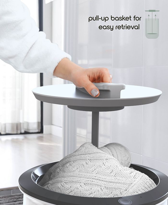 Tzumi SLF Luxury Towel 20L Electric Bucket Towel Warmer - White