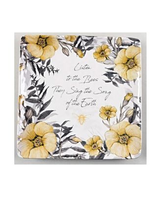Bee Sweet Square Platter