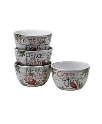 Evergreen Christmas 16 Piece Dinnerware
