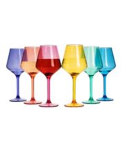 Elegant Crystal Cut Plastic Wine Goblets, Crystal Clear, 11 Oz Fancy Wine  Glasses, Disposable Plastic Stemware, Wedding & Party Supplies 
