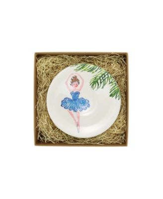 Nutcrackers Dinnerware Canape Plates, Set of 4