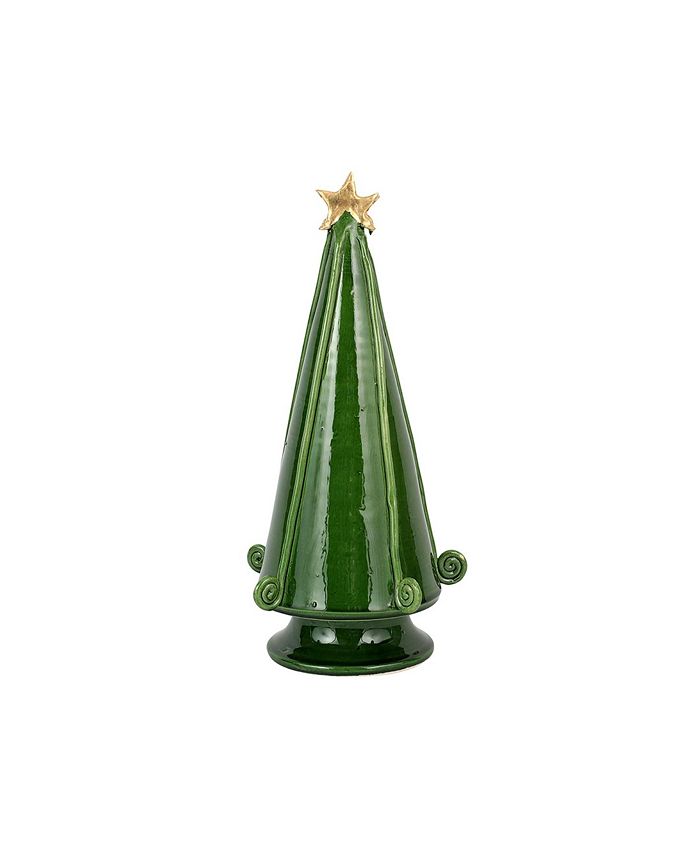 VIETRI Foresta Medium Tree with Swirl - Macy's