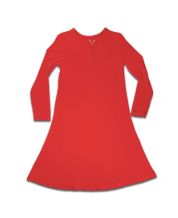 Macys girls red dress discount