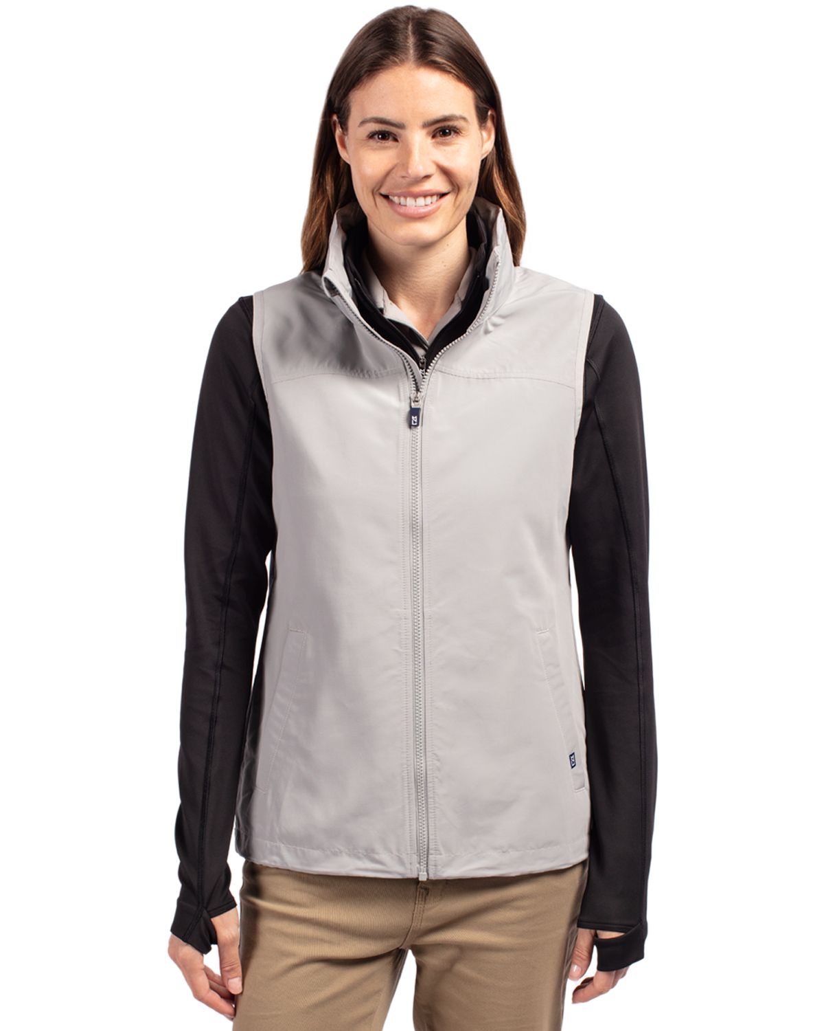 Cutter & Buck Women's Charter Eco Full-Zip Vest