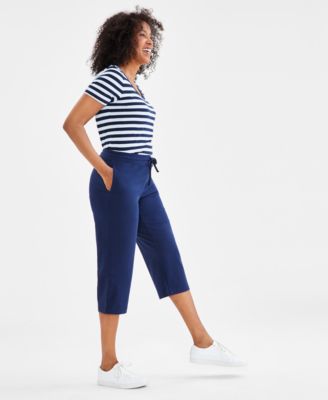 Women's Mid Rise Capri Sweatpants, Created for Macy's