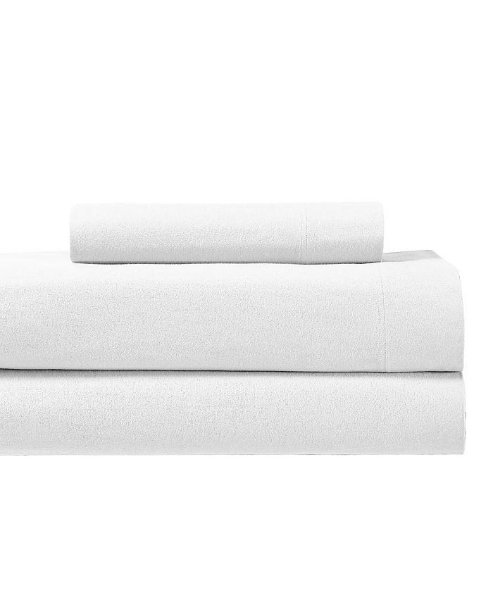 Egyptian Linens Heavyweight Flannel Sheet 3Piece Set, Twin XL Macy's