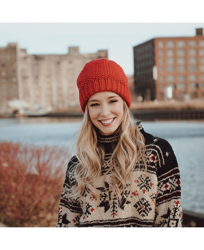 MUK LUKS Women's Lurex Hat Macy's