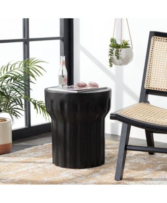 Vesta Concrete Accent Stool