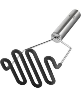 Non-Scratch Potato Masher Kitchen Tool - Durable Stainless Steel Mashed Potatoes Masher