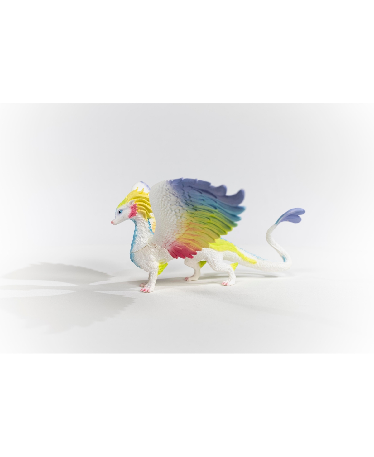 Shop Schleich Bayala Rainbow Dragon 13" Wingspan And Movable Parts In Multi Color