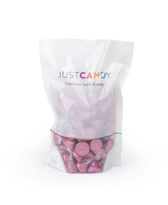 Pink Hershey's Kisses Candy Milk Chocolates 90 Pieces